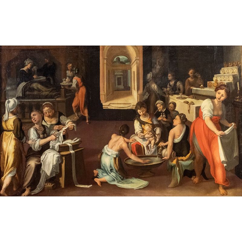 Denijs Calvaert, Bottega di