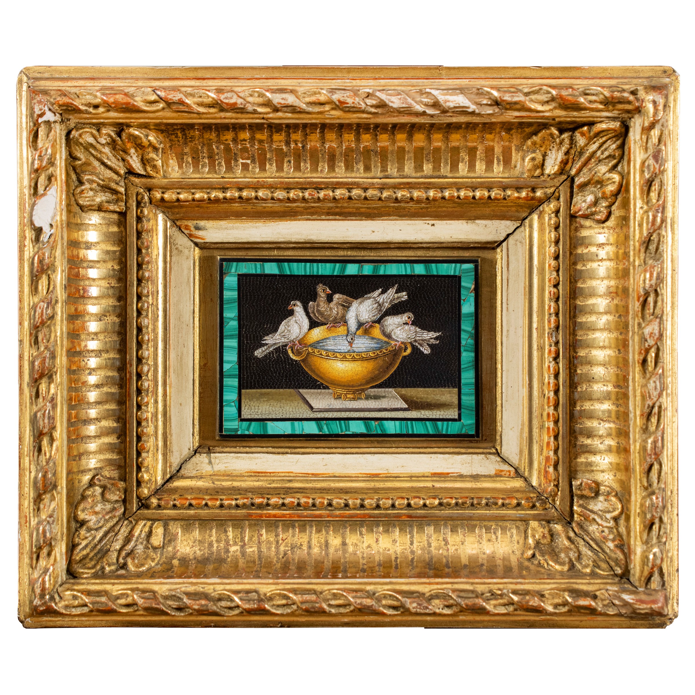 Placca Rettangolare in Micromosaico