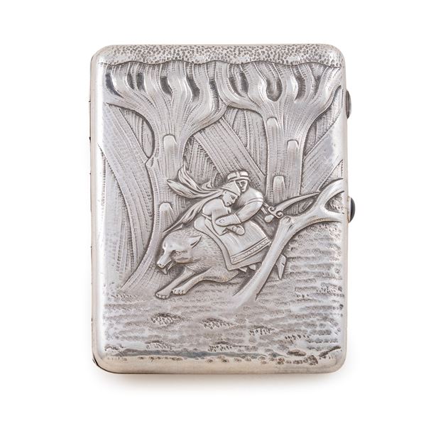 Silver snuffbox  (Russia, early 20th century)  - Auction Fine Silver and the Art of the Table - Colasanti Casa d'Aste