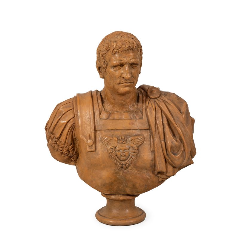 Busto Ritratto in Terracotta