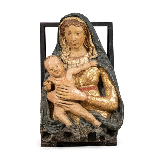 Lorenzo Ghiberti, attribuito a  (Pelago 1378 - Firenze 1455)  - Asta Arredi, Sculture, Dipinti Antichi e del XIX Secolo - I - Colasanti Casa d'Aste