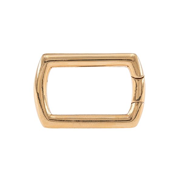 Cartier 18kt yellow gold key ring