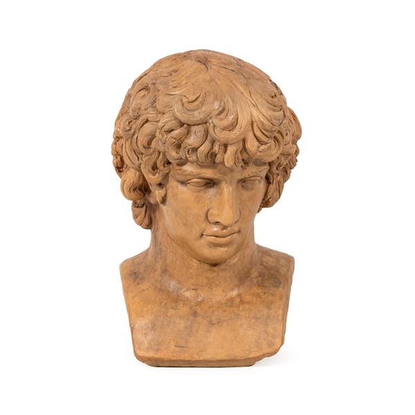 Terracotta portrait bust
