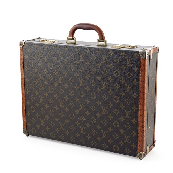 Louis Vuitton,  Alzer collection vintage suitcase  (circa 1990s)  - Auction Fashion Vintage  - Colasanti Casa d'Aste