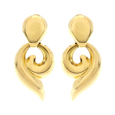 Orecchini Pendenti in Oro Giallo 18kt
