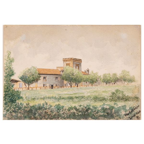 Italian painter  (20th century)  - Auction 19th and 20th Centuries Paintings - Web Only - Colasanti Casa d'Aste