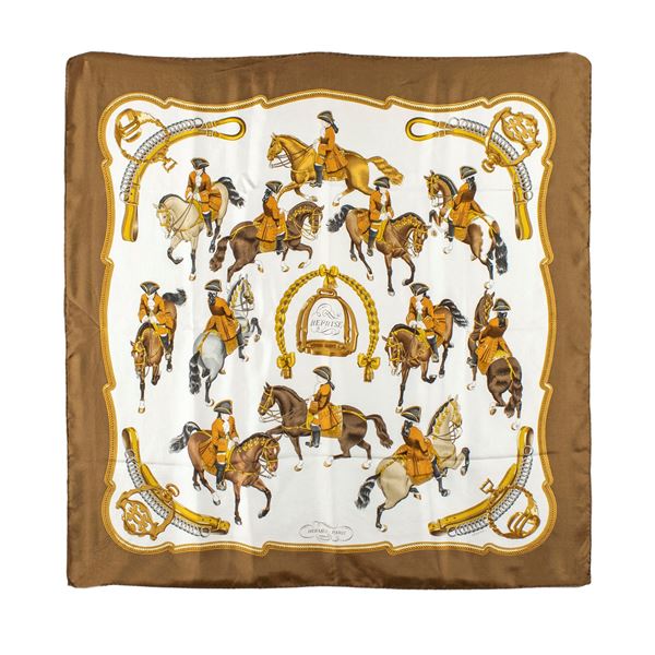 Hermes foulard vintage collezione Reprise