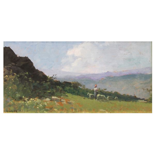Indecipherable signature  (20th century)  - Auction 19th and 20th Centuries Paintings - Web Only - Colasanti Casa d'Aste