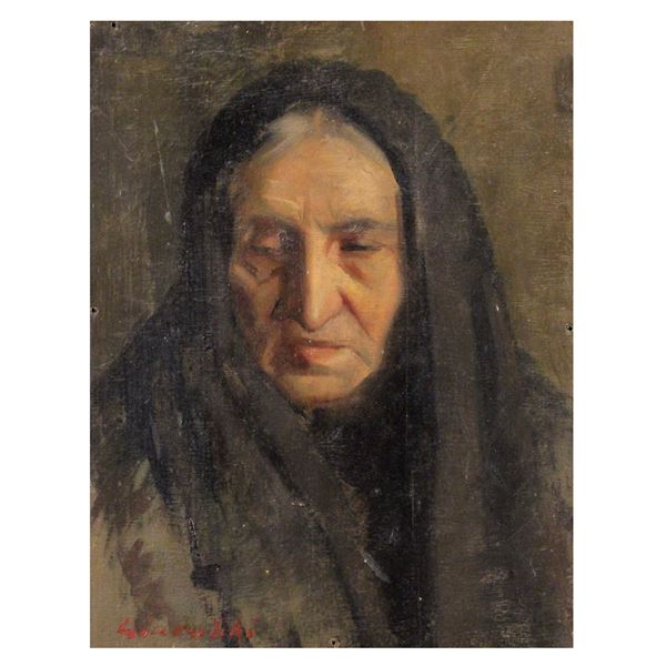 Ernesto Giacobbi  (Mortizza 1891 - Piacenza 1964)  - Asta Opere del XIX - XX secolo Web Only - Colasanti Casa d'Aste