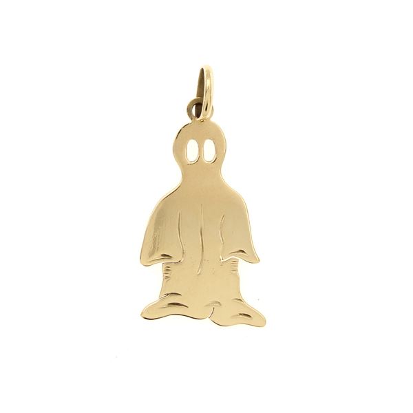Giorgio Gucci pendente fantasma in oro giallo 18kt