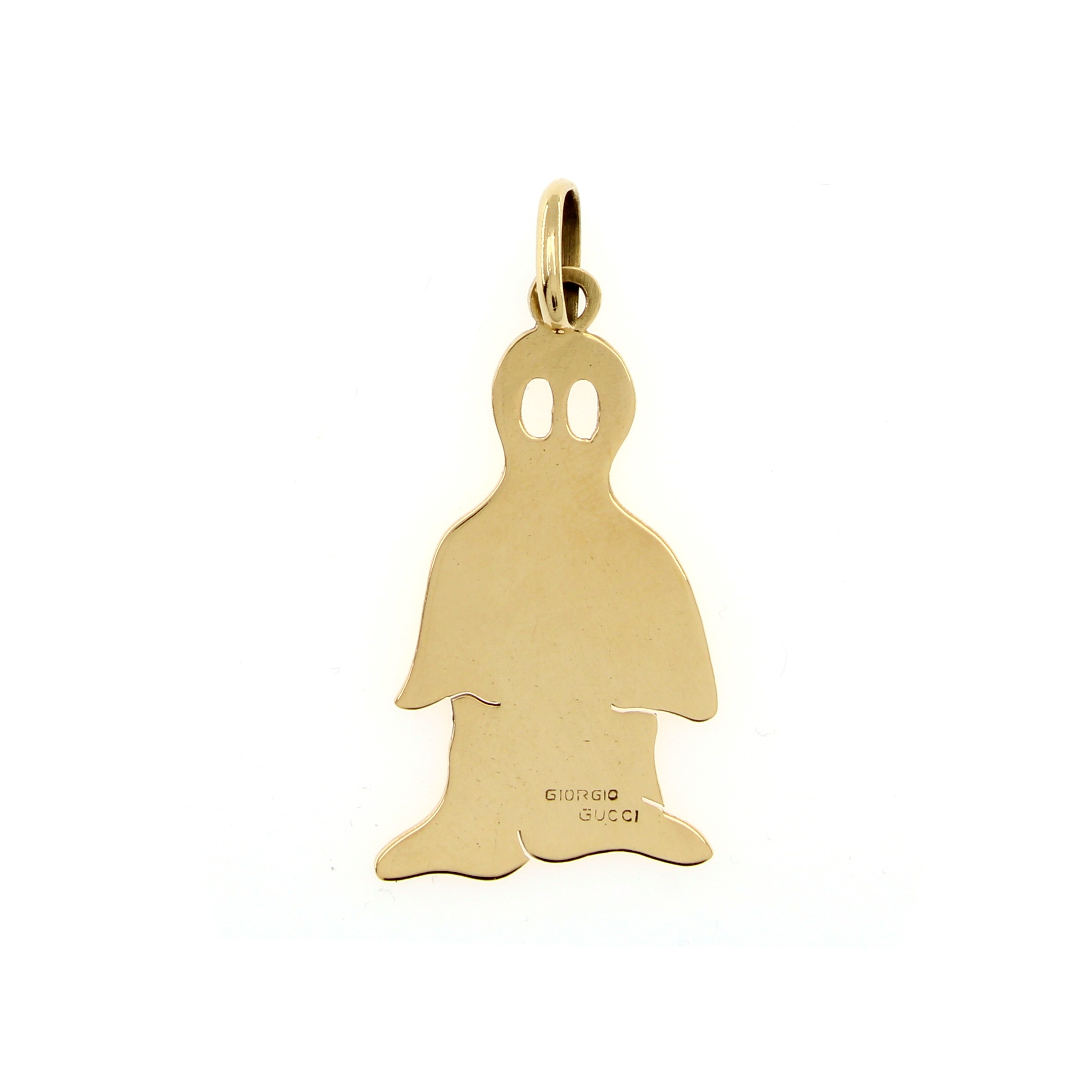 Giorgio Gucci Pendente Fantasma in Oro Giallo 18kt