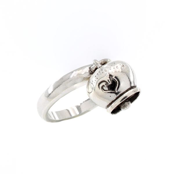 Chantecler Campanelle collection silver ring  - Auction Jewels and Watches Web Only - Colasanti Casa d'Aste