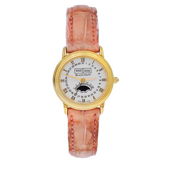 Blancpain Villeret calendario completo orologio da donna