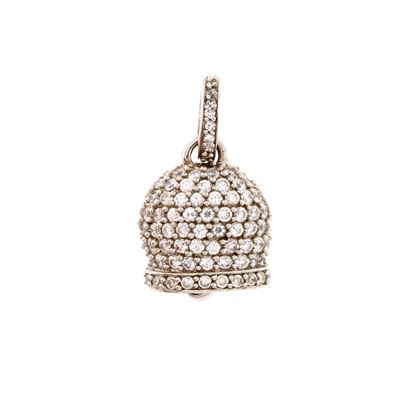 Pendente Campanella in Argento 925 e Zirconi