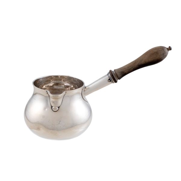 Silver Brandy-Saucepan  (London, 1778)  - Auction Fine Silver and the Art of the Table - Colasanti Casa d'Aste