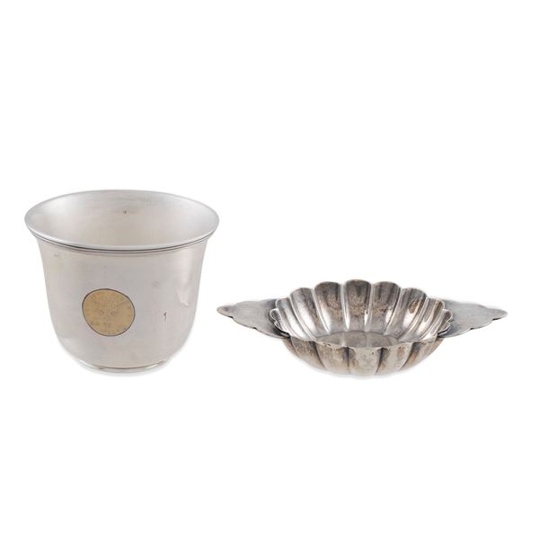 Bulgari, group of silver objects (2)  (Italy, 20th century)  - Auction Fine Silver and the Art of the Table - Colasanti Casa d'Aste