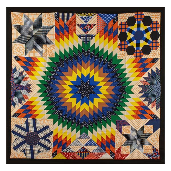 Hermes American Quilts collection shawl  - Auction Fashion Vintage  - Colasanti Casa d'Aste
