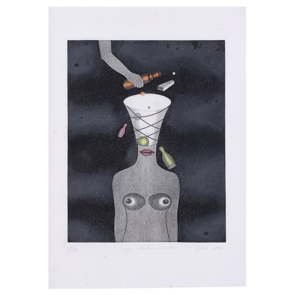 Zivko Djak  (Belgrado 1942 - Novi Sad 2011)  - Asta Arte Moderna e Contemporanea- Web Only - Colasanti Casa d'Aste