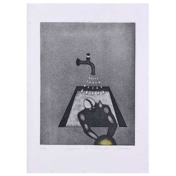 Zivko Djak  (Belgrado 1942 - Novi Sad 2011)  - Auction Modern and Contemporary Art - Web Only - Colasanti Casa d'Aste