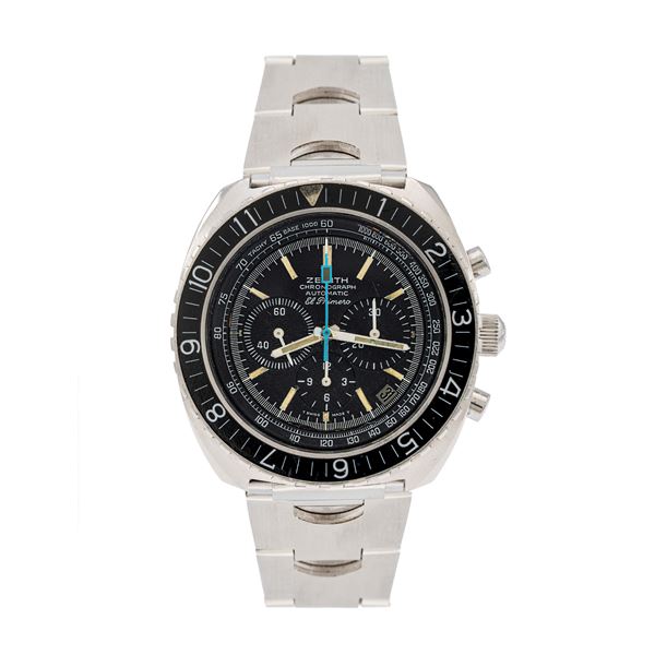 Zenith El Primero Sub Sea Pilot vintage wristwatch