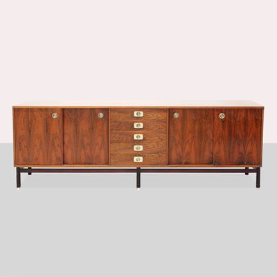 Prod. Stildomus, Sideboard in legno e acciaio