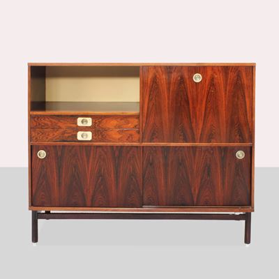 Prod. Stildomus, Mobile Credenza in Legno e Acciaio