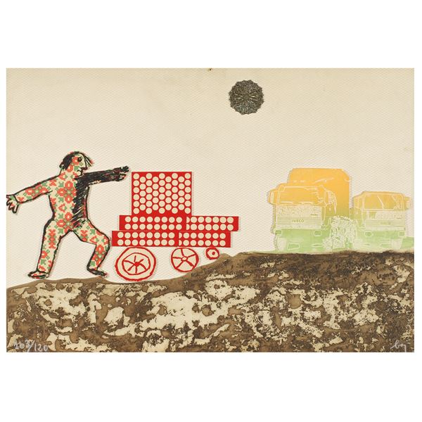 Enrico Baj  (Milano 1924 - Vergiate 2003)  - Auction Modern and Contemporary Art - Web Only - Colasanti Casa d'Aste