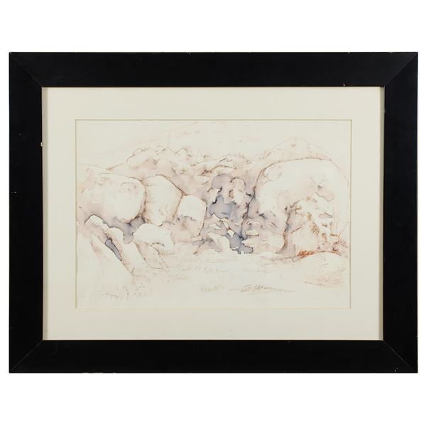 Indecipherable signature  (20th century)  - Auction Modern and Contemporary Art - Web Only - Colasanti Casa d'Aste