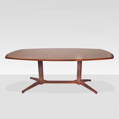 Franco Albini, Tavolo modello TL22 in legno, Italia 1958