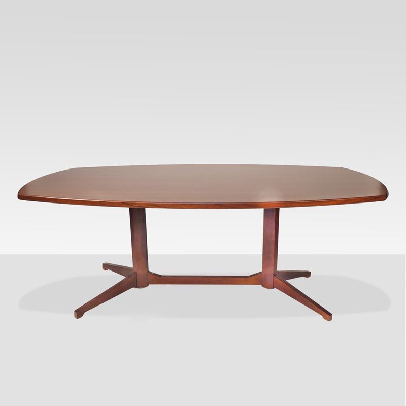 Franco Albini, Tavolo modello TL22 in legno, Italia 1958