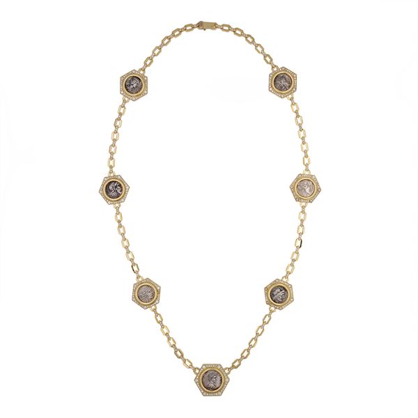Bulgari Monete collection sautoir