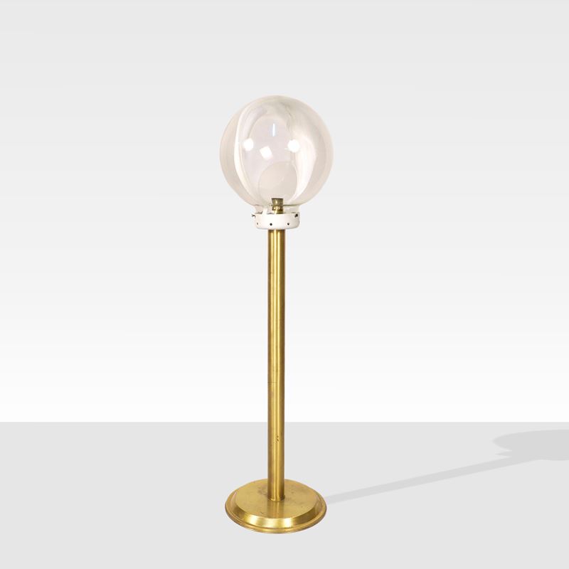 Toni Zuccheri, Lampada da terra serie Membrana, Murano, anni '60