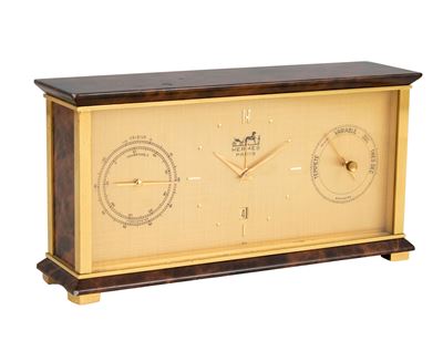 Hermes Orologio da Tavolo con Stazione Metereologica