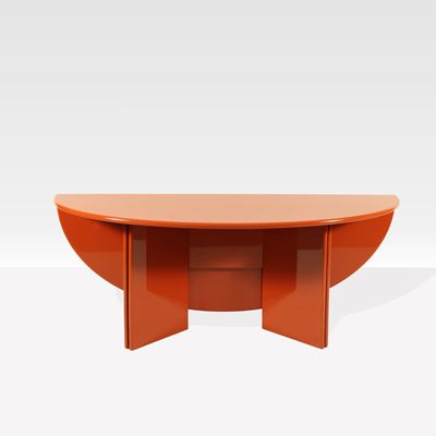 Kazuhide Takahama, Tavolo console mod. Antella, legno laccato, 1978