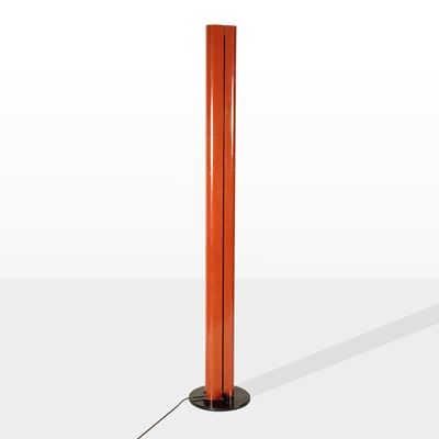 Gianfranco Frattini, Lampada da terra Mod. Megaron, alluminio verniciato
