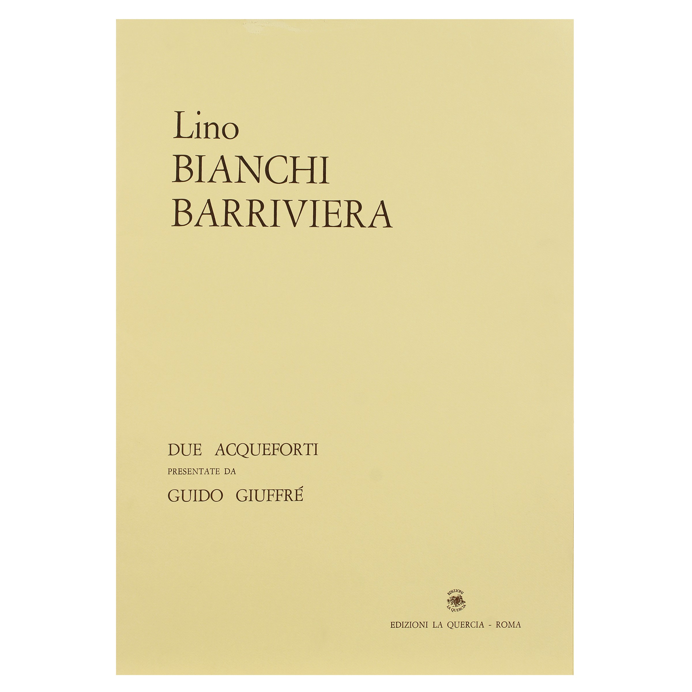 Lino Bianchi Barriviera