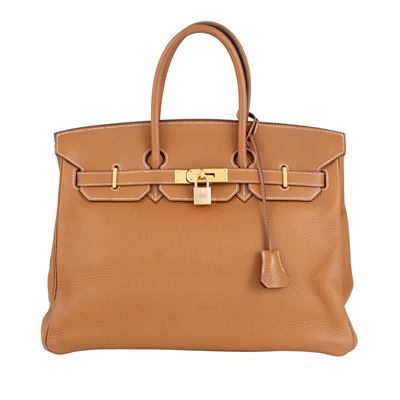 Hermes Birkin 35 Borsa a Mano Vintage