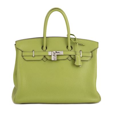Hermes Birkin 35 Borsa a Mano Vintage