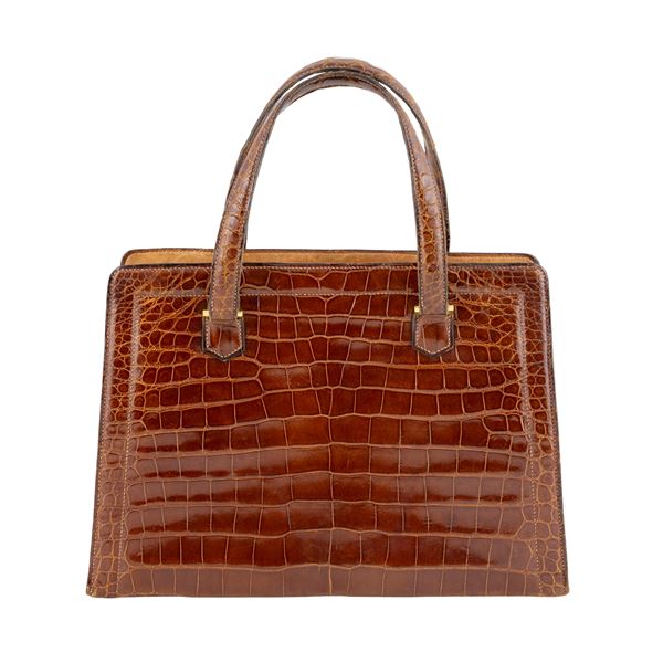 Hermes Pullman vintage handbag  (circa 1960s)  - Auction Fashion Vintage  - Colasanti Casa d'Aste