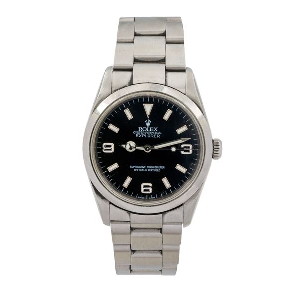 Rolex Oyster Perpetual Explorer vintage wristwatch