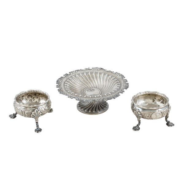 Group of silver objects (3)  (England, 19th century)  - Auction Fine Silver and the Art of the Table - Colasanti Casa d'Aste