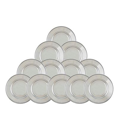 Christofle, Set di Sottopiatti in Metallo Argentato (12)