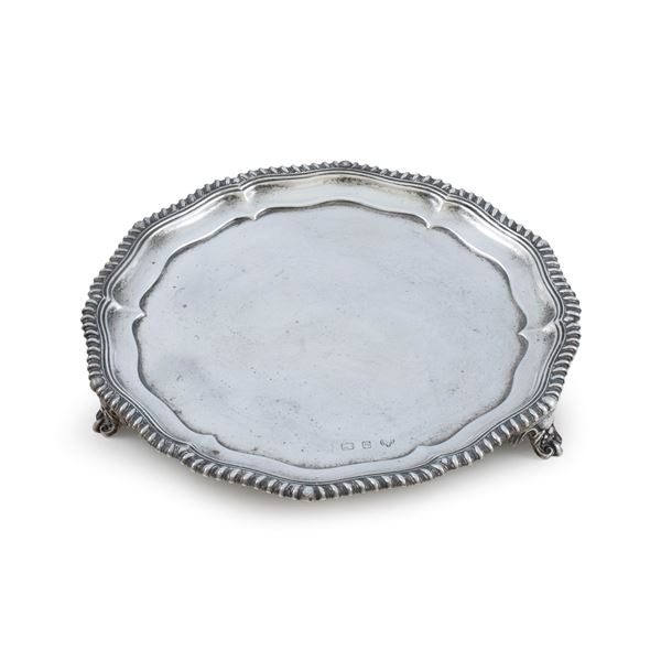 Salver in argento