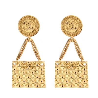 Chanel Orecchini Pendenti Bijou Vintage