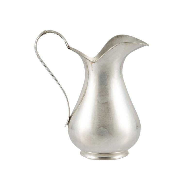 Caraffa in Argento Battuto