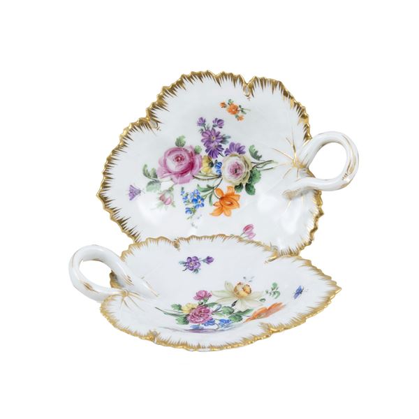 Meissen, leaf set (6)