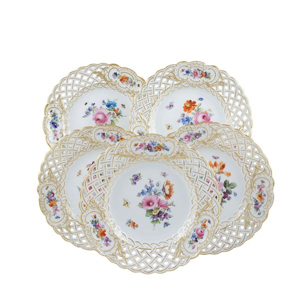 Meissen, set of dessert plates (20)