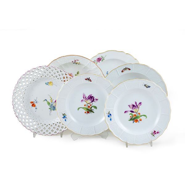 Meissen, group of plates (27)  (Germany, mid-20th century)  - Auction Fine Silver and the Art of the Table - Colasanti Casa d'Aste