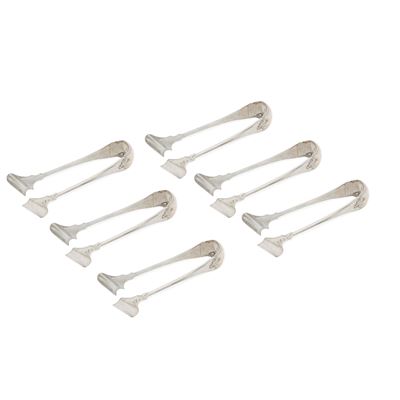 Set di Pinze per Asparagi in Argento (12)