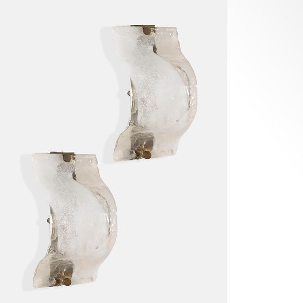 Carlo Nason, prod. Mazzega (2)  (Italy, 1960s)  - Auction Design and 20th Century Decorative Arts - I - Colasanti Casa d'Aste